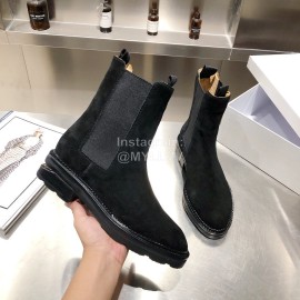 Alexander Wang Autumn Winter New Black Velvet Chelsea Boots For Women
