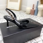 Alexander Wang Summer Calf Pointed High Heeled Sandals For Women 