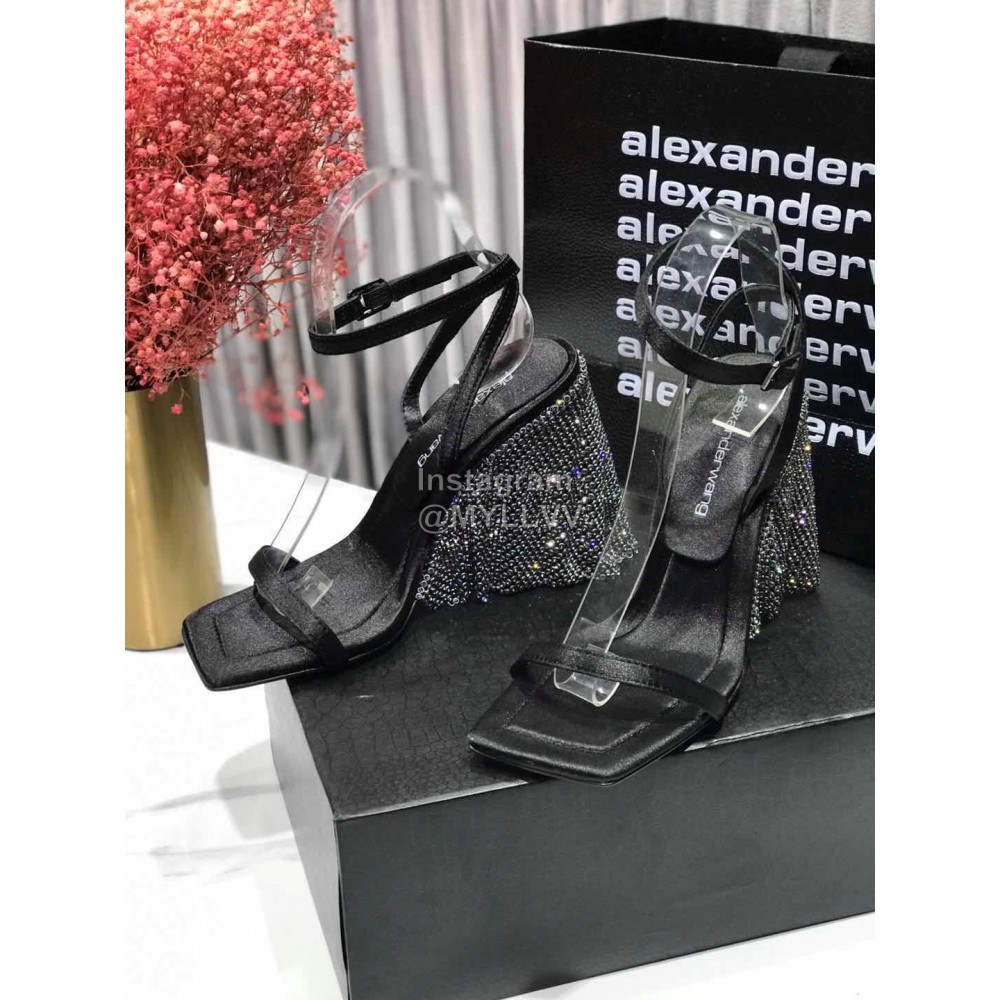 Alexander Wang Diamond Tassel High Heel Sandals For Women 