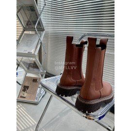 Alexander Wang Autumn Winter Cowhide Boots For Women Brown