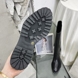 Alexander Wang Autumn Cowhide Long Boots For Women Black