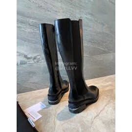 Alexander Wang Black Cowhide Long Boots For Women 