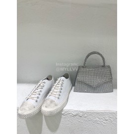 Acne Studios Fashion Casual Canvas Shoes For Women White