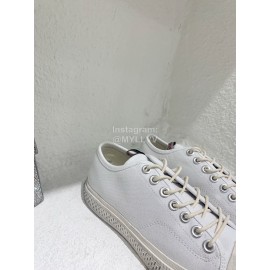 Acne Studios Fashion Casual Canvas Shoes For Women White