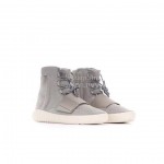 Adidas New High Silk Suede High Top Casual Sneakers For Men And Women Gray