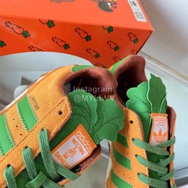 Adidas Fashion Shell Head Casual Shoes For Men And Women Orange