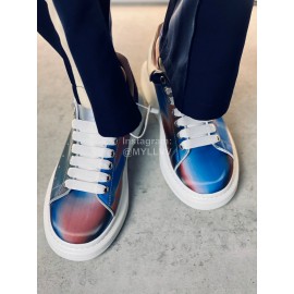 Alexander Mcqueen Fashion Color Matching Casual Shoes For Men And Women
