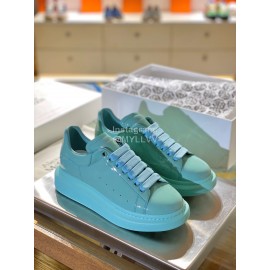 Alexander Mcqueen Fashion Simple Casual Shoes For Men And Women Blue