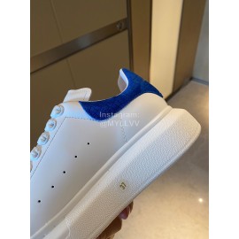 Alexandermcqueen Fashion Leather Lace Up Casual Sneakers