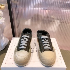 Alexandermcqueen Fashion Thick Soled Lace Up Casual Shoes For Men And Women 