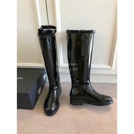 Ann Demeulemeester Fashion Patent Leather Martin Boots For Women 