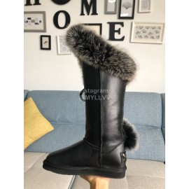 Australia Luxe Collective Winter Warm Wool Long Boots For Women Black