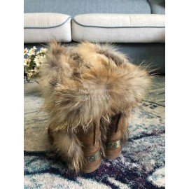 Australia Luxe Collective Winter Warm Wool Short Boots For Women Brown
