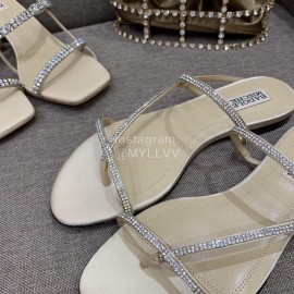 Badgley Mischka New Cowhide Diamond High Heel Sandals For Women