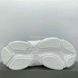 Balenciaga Triple S Clunky Sneakers White Gray
