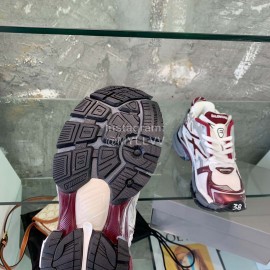 Balenciaga Clunky Sneakers For Men And Women Wine Red