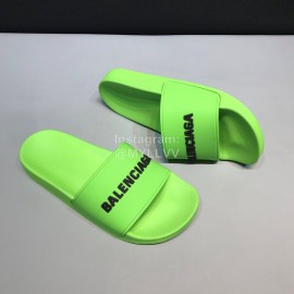 Balenciaga Fashion Letter Slippers For Men And Women Green