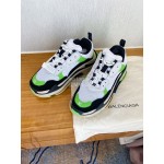 Balenciaga Cowhide Mesh Thick Soled Sneakers For Men And Women