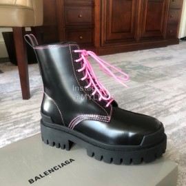Balenciaga Fashion Leather Martin Boots