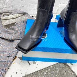 Balenciaga Autumn Winter Leather Elastic Pu High Heel Long Boots