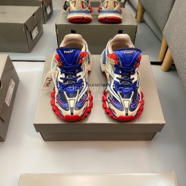 Balenciaga Fashion Track.2 Thick Soles Blue Sneakers For Men And Women 