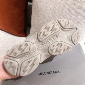 Balenciaga Fashion Thick Soles Sneakers For Women Beige
