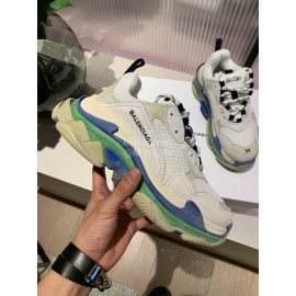 Balenciaga Triples Fashion Thick Soles Sneakers For Men And Women 