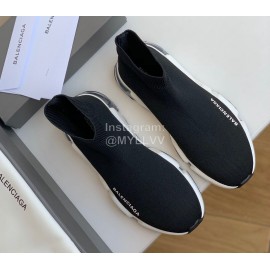 Balenciaga Air Cushion Sock Shoes For Women Gray