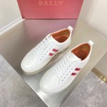 Bally Fashion Calfskin White Casual Sneakers For Men 