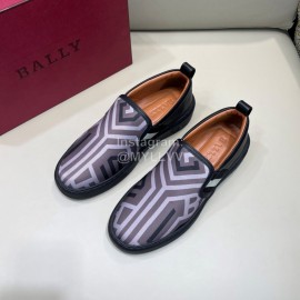 Bally New Cowhide Casual Sneakers For Men Gray