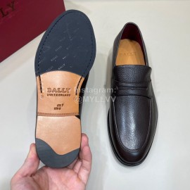 Bally Autumn Winter New Calf Leather Shoes Black For Men