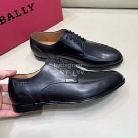 Bally Autumn Winter New Calf Leather Casual Shoes For Men Black