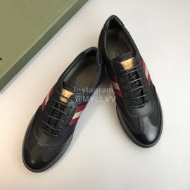 Bally Calf Leather Lace Up Casual Shoes For Men 
