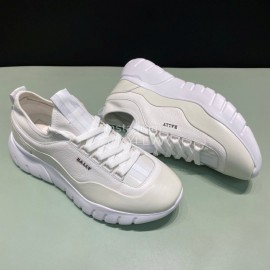 Bally Bikki Light Leather Casual Sneakers For Men White