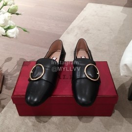 Bally Spring Fashion Black Calfskin Shoes For Women 