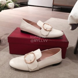 Bally Spring Fashion White Calfskin Shoes For Women 