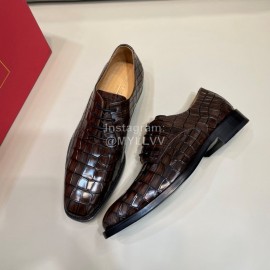 Balmain Calf Leather Black Lace Up Shoes For Men