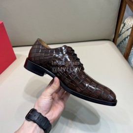 Balmain Calf Leather Black Lace Up Shoes For Men