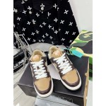 Bape Sta Leather Color Matching Sneakers Brown