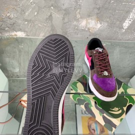 Bape Sta Casual Sneakers For Men And Women Purple