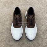 Berluti Calf Leather Stellar Sneakers For Men White