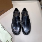 Burberry Fashion Cowhide Business Leather Shoes For Men