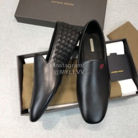 Bottega Veneta Fashion Calf Leather Woven Shoes For Men