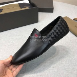 Bottega Veneta Fashion Calf Leather Woven Shoes For Men