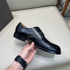 Bottega Veneta Fashion Calf Leather Lace Up Shoes For Men