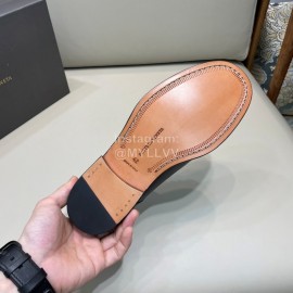 Bottega Veneta Fashion Calf Leather Lace Up Shoes For Men