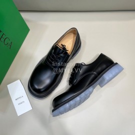 Bottega Veneta Cow Leather Thick Soled Casual Shoes For Men
