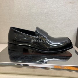 Bottega Veneta New Patent Leather Shoes For Men Black