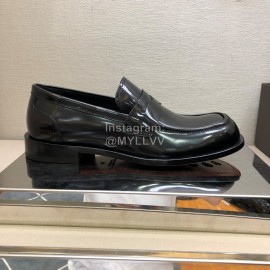 Bottega Veneta New Black Patent Leather Shoes For Men 