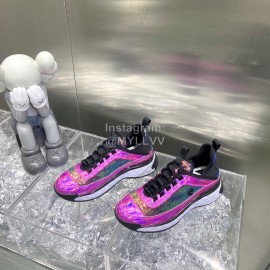Chanel Air Cushion Sneakers Casual Shoes Purple